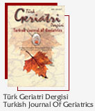 Geriatri Dergisi